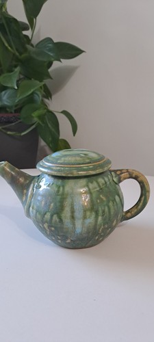 Vintage studio ceramic teapot - studio,