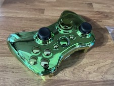 Microsoft Xbox 360 Controller Custom Reshell FULL GREEN CHROME