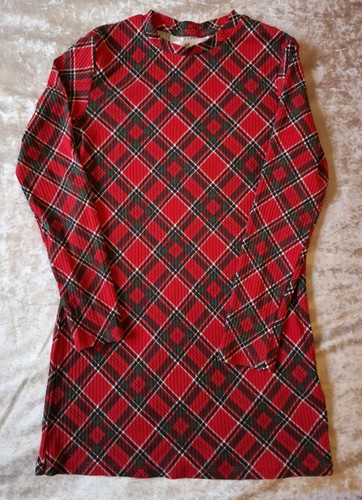 Girls tartan dress size - h&m,