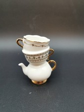 Kate Aspen Teatime Teapot Teacup Mini Bud Vase