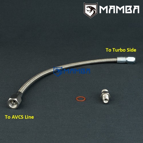 Turbo oil feed - feed, line