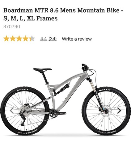 Boardman mountain bike - boardman, fs