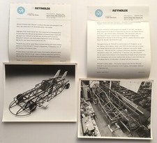 Thrust 2   Richard Noble   Two TI Reynolds press releases & photographs