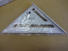 Rafter square, mitre, framing square + instructions