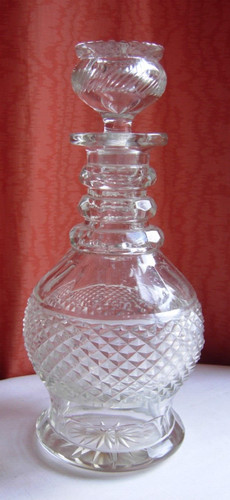 Victorian heavy cut crystal