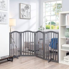 3/4 Panels Folding Pet Gate