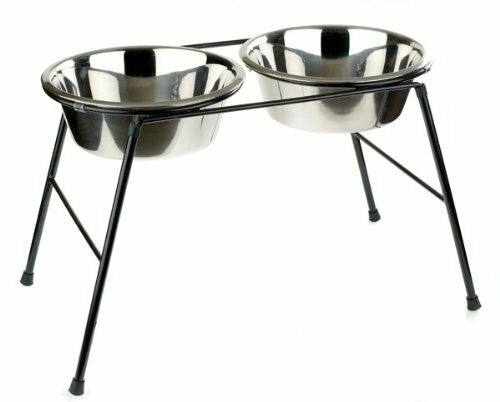 Dog raised bowls large - raised, 2