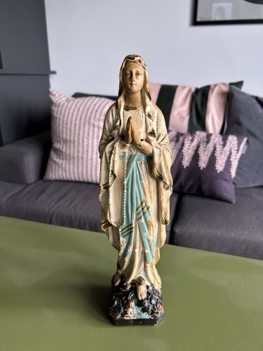 Vintage our lady lourdes - vintage,