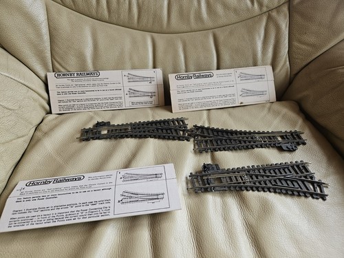 Hornby train set steel track - 3,