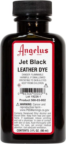 Permanently dye leather - permanently, with