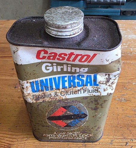 Vintage castrol girling brake - vintage,