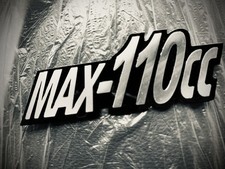 METALLIC DECAL STICKER 110cc