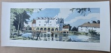 COLTISHALL HORSTEAD MILL NORFOLK ORIG LNER CARRIAGE PRINT FLETCHER WATSON 1947