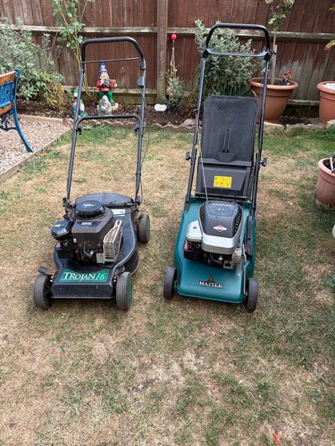Petrol lawnmowers - 2x,