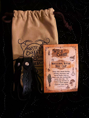 Witch casket bewitching bottle - casket,