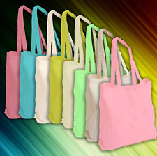 Soft Colour Plain Tote Bag