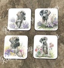 Great dane puppy design wooden