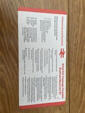 Vintage 1987 British Rail Passenger Timetable