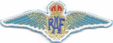 RAF Sweetheart Flag World Embroidered Patch Badge