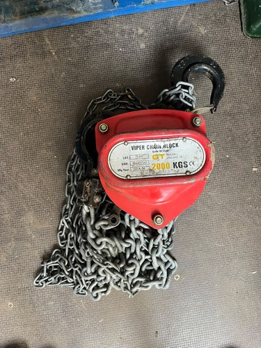 Tonne block and tackle chain - tonne,