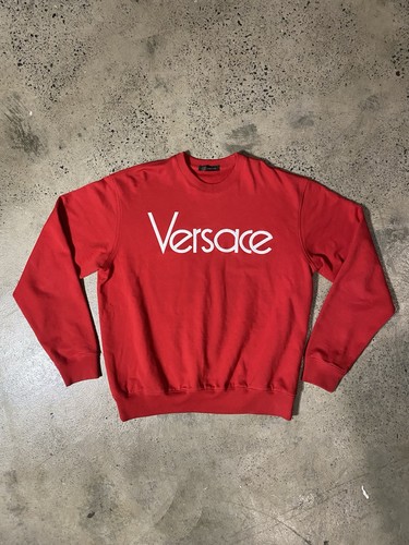 Versace red sweater - red,