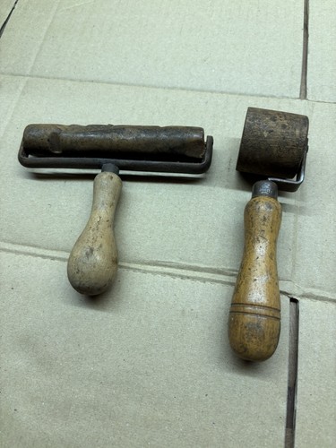 Vintage wooden handle - 2,