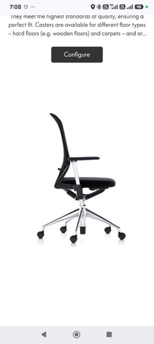 Vitra meda gas lift - gas,