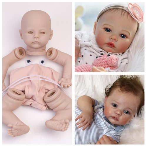 Lifelike unpainted reborn doll - unpainted,