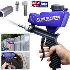 Air Sandblasting Gun Compressor Handheld 90 PSI Sand Blaster Shot Media Blasting