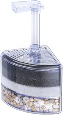 Pawfly Aquarium Corner Sponge Filter Quiet Betta Fry Shrimp and Small Fish Bio 