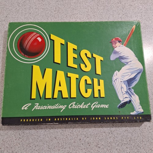 Test match 1960s vintage - match,