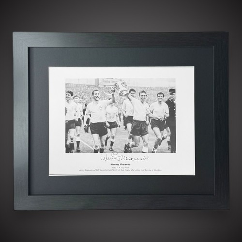 Framed jimmy greaves - framed,