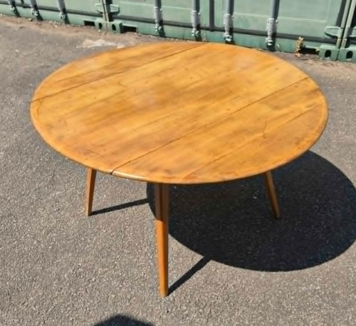 Ercol drop leaf dining - leaf, table