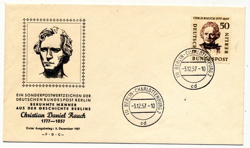 Berlin 1957 first day cover - 1957,