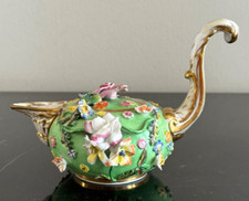 Rare Antique Flowers Encrusted