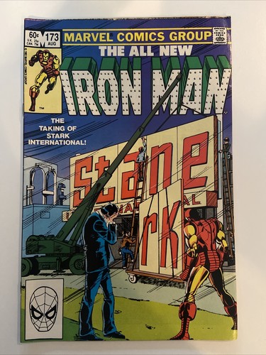 Marvel comics iron - iron, issue