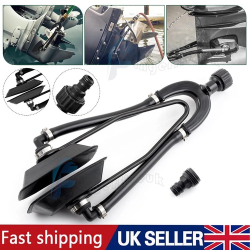 Dual feed outboard motor - dual,