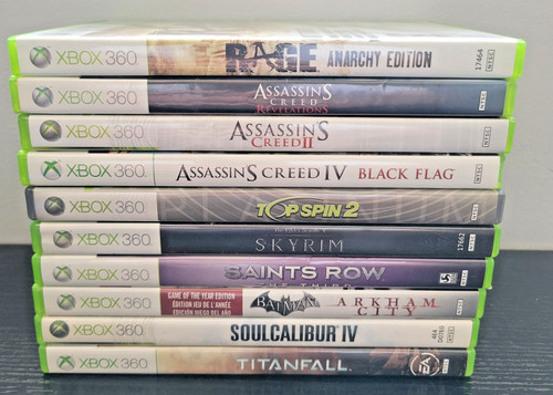 Lot xbox 360 games - 10,