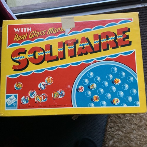 Vintage 1950s solitaire glass - vintage,