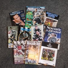 Newcastle united programmes - , (9