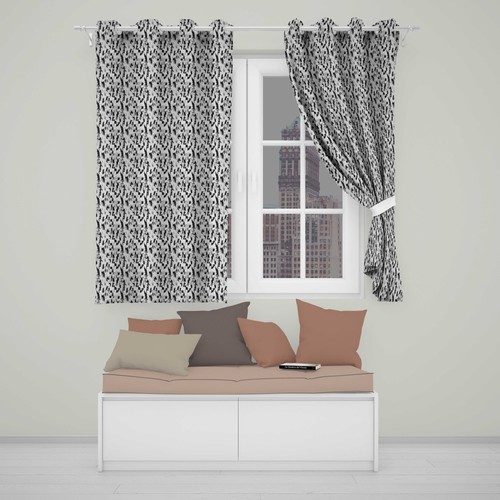 Blackout eyelet curtains - blackout,