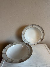 Denby Truffle Layers - Cereal Soup Bowls X 2 - Beautiful Condition