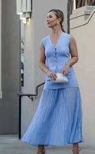 ZARA  COMBINED PLEATED KNIT