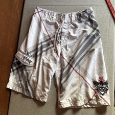 2000s Y2K Billabong Signature Joel Parkinson Parko Surf Board Shorts 30W ZA1