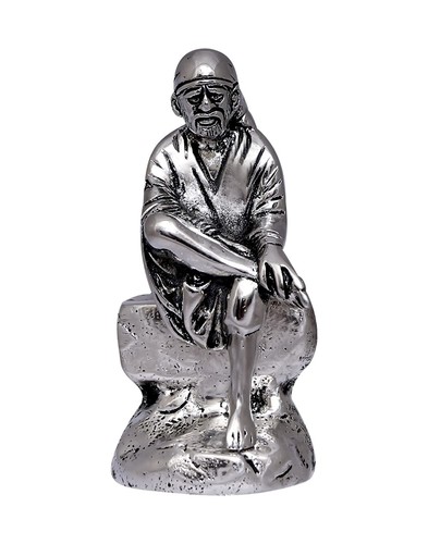Metal sai baba handcrafted - sai,