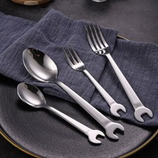 Wrench Shape Tea Fork 304