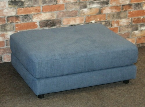 White meadow oblong blue - white,