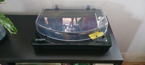 Ion record player with - player,