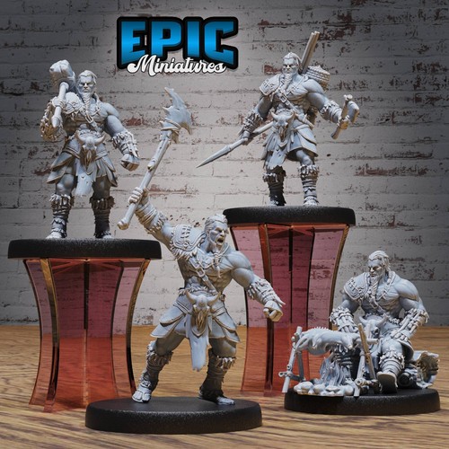 Epic miniatures 28mm human - miniatures,