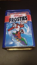 Kelloggs Frosties Tin (empty) Cereal Collectibles Memorabilia Tony The Tiger 